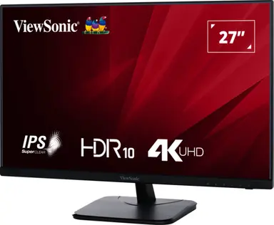 ViewSonic 27 in 4K IPS Monitor with HDMI, DisplayPort, 3840 × 2160 Resolution., image 4