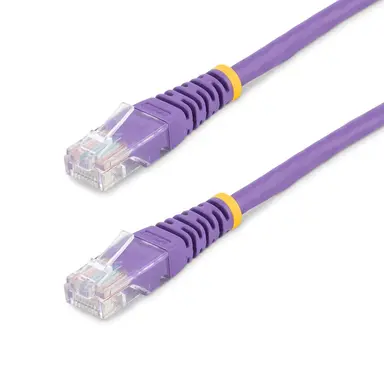 STARTECH.COM 6FT Purple Molded CAT5E Utp Patch Cable, image 4