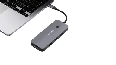 Verbatim Americas USB-C Pro Multiport Hub CMH 09 9-Ports, image 4