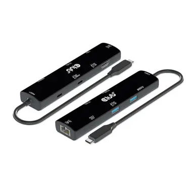 Club 3D B.V CLUB3D IS A USB4 GEN3X2 Type-C 6-IN-1 Hub - HDMI 8K60HZ/4K120HZ 2XUSB, image 8