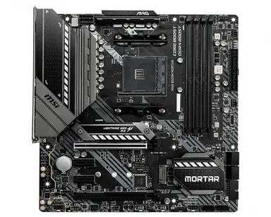 MSI Computer Mag B550M Mortar , AMD B550, Black/Matt, Matx, AM4, Supports 3RD Gen AMD Ryzen/ 3ND, image 3