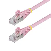 StarTech.com 10 ft Pink Cat6a Ethernet Cable, Snagless RJ45, 10G, 100W PoE, S/FTP, LSZH, 27AWG, image 3
