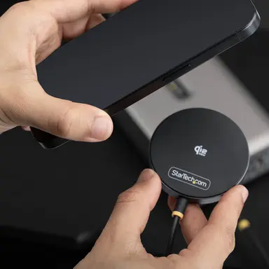 StarTech.com Snap Your Device into Place for Fast QI2.2 Charging up to 25W - 6.6 ft (2M) Teth, image 5