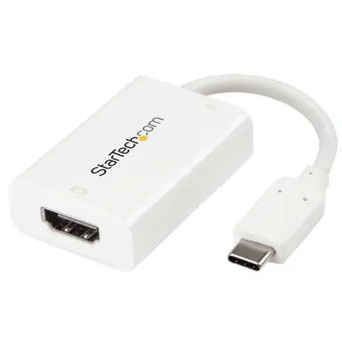 StarTech.com White USB Type C (DP 1.2 Alt Mode) to HDMI 2.0 Video Display Adapter Converter 4, image 7