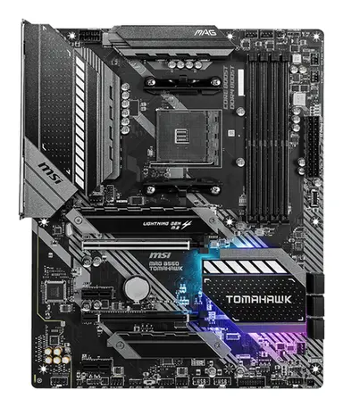 MSI Computer Mag B550 Tomahawk, AMD B550, Black/Matt, ATX, AM4, Supports 3RD Gen AMD Ryzen/ 3ND GE, image 3