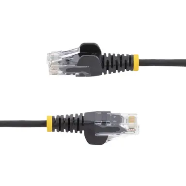 StarTech.com 15 ft Black Slim Cat6 Ethernet Cable, Snagless, 100W PoE, UTP, LSZH, 28AWG Bare, image 7