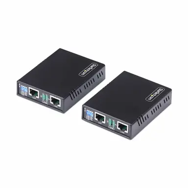 StarTech.com 10/100 Ethernet Extender Kit, up to 0.5MI (800M), Long-Range LAN Over Single Pai