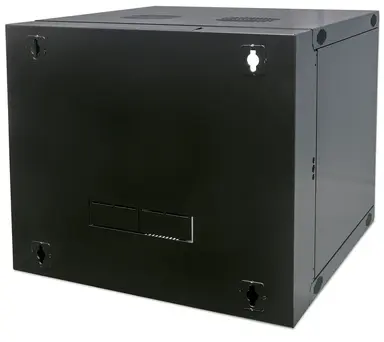 Intellinet 15U Double-Sectioned 19 in Wallmount Cabinet, Fully Assembled, Tempere, image 8