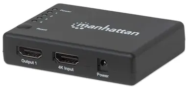 Manhattan - Strategic 4K Compact 4-Port HDMI Splitter