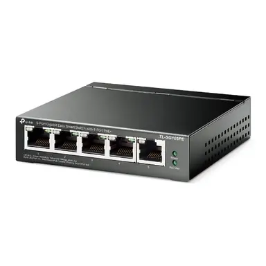 Omada Networks by TP Link 5-Port Gigabit Easy Smart Switch with 4, image 6