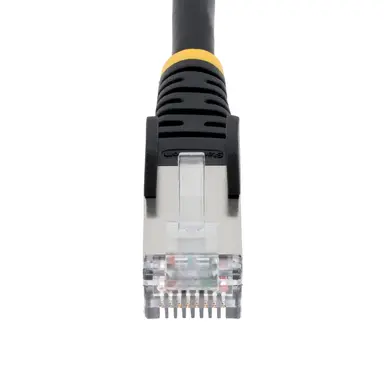 StarTech.com 3 ft Cat6a Ethernet Cable - Black - Low Smoke Zero Halogen (LSZH) - 10GBE 500MHz, image 8