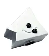 Peerless Industries Peerless Cathedral Ceiling Adapter White- Unit Has 1 1/2IN 11.5 NPT Fitting
