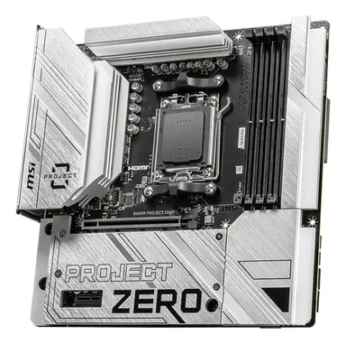 MSI Computer MSI B650 Matx Project Zero Motherboard, image 8