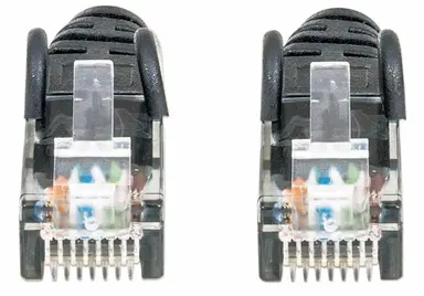 Intellinet 7 FT Black Cat6 Snagless Patch Cable, image 8