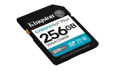 Kingston 256GB Sdxc Canvas GO Plus GEN4 200MB/S C10 Uhs-I U3 V30, image 6