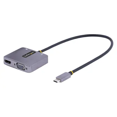 StarTech.com USB C Video Adapter Supports HDMI 2.0B (4K60HZ/HDR) VGA (1920X1200@60HZ) HDM