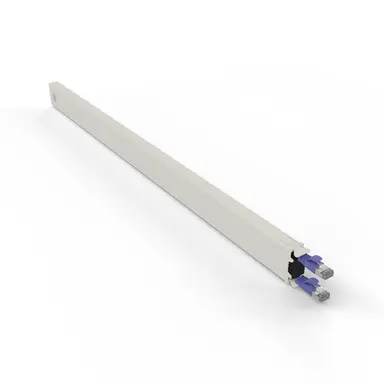 Synergy Micro Solution Patchbox.one Violet 30RU CAT.6A Cassette the Flat CAT.6A Cable Inside the Patchb, image 4