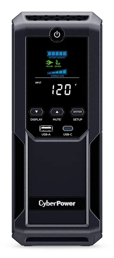 CyberPower Systems (USA) UPS - Mini Tower - Line-Interactive - 120 Vac +/- 5% - 800WATT