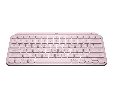 Logitech MX Keys Mini Minimalist Wireless Illuminated Keyboard - Rose - US