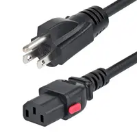 StarTech.com 3 ft (91CM) Computer Power Cord, NEMA 5-15P to Locking C13 AC Power Cable, 125V 1, image 3