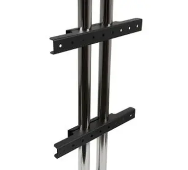 Peerless Industries Modular Dual Pole Fixed Display Mount / Wall Mount Interface - Weight Capacity 2, image 4