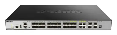 D-Link Systems D-Link DGS-3630-28SC Supports 20 X Sfp Ports 4 X Combo 10/100/1000BASE-T/SFP PO