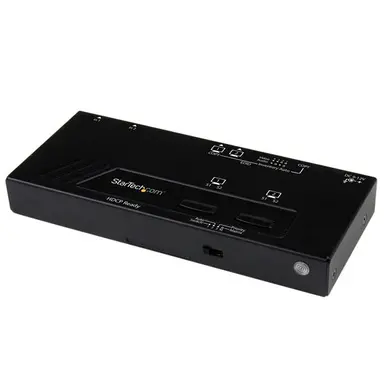 STARTECH.COM Switch Between Two HDMI Sources ON Two HDMI Displays - HDMI Selector - HDMI Matr