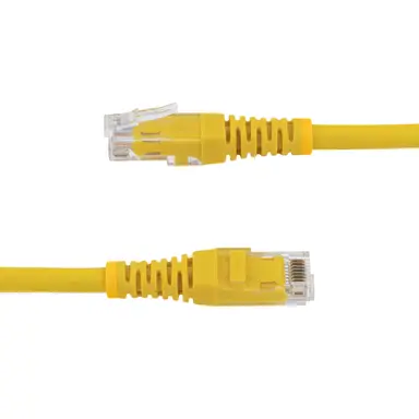 StarTech.com 15 ft Yellow Cat6 Ethernet Cable Delivers Multi Gigabit 1/2.5/5GBPS & 10GBPS up, image 7