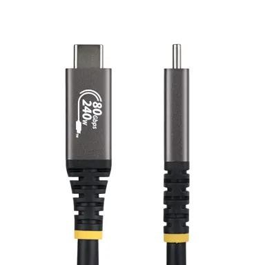 StarTech.com 1.5FT/45CM USB-If Certified USB4 Cable Supports 80GBPS; DisplayPort 2.1 Video W/, image 6