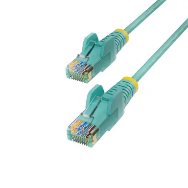 StarTech.com Slim UTP Cat6 Cable Supports 10GBPS and 100W PoE; Ideal for Crowded Installation