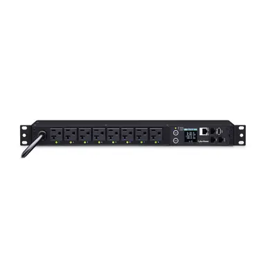 CyberPower Systems (USA) 120V 8 Outlet NEMA 12 ft Cord 1U 3-Year Wty