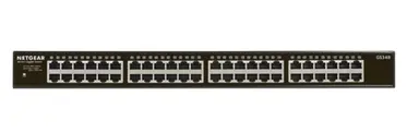 Netgear Switch - GS348 - Wired - Networking / Ports QTY: 52 - Gigabit Ethernet - AC 110