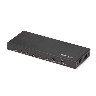 StarTech.com Displays the Same Image with Sound on 4 Screens - Splits an HDMI Video Signal up