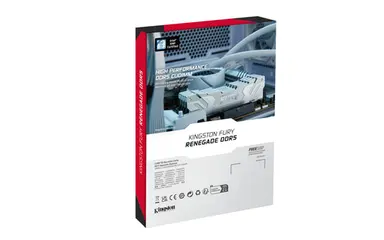 Kingston 24GB 8400MT/S DDR5 CL40 Cudimm Fury Renegade White XMP, image 5