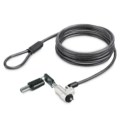 StarTech.com Laptop Cable Lock Compatible with Noble Wedge 6 ft (2M), Anti-Theft Keyed Lock, image 4