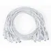 Intellinet Cat6 U/UTP Slim Network Patch Cable, 1.5 FT., White, 10-Pack, image 5