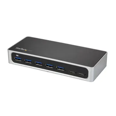 StarTech.com 7-Port USB-C Laptop or Desktop Hub - USB Type-C to 5X USB-A/2X USB-C - Superspee