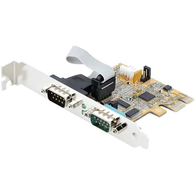 StarTech.com 2-Port PCI Express RS232 Serial Card