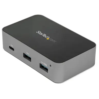 STARTECH.COM 3-PORT USB 3.1 Gen 2 Hub with 2X USB-A/1X USB-C (10GBPS) And BC 1.2 Charging - G