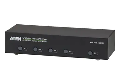 Aten 4-PORT VGA Switch with Audio