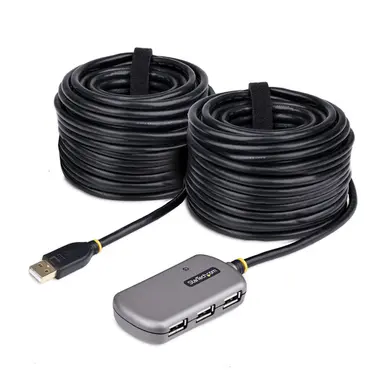 STARTECH.COM USB Extender Hub 24M USB 2.0 Extension Cable with 4-PORT Usb-A Hub ACTIVE/BUS, image 4