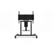 ViewSonic Electric Height Adjustable Mobile Cart with Smooth Motorized Lift, Laptop Tray, image 5