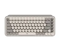 Logitech Pop Keys Wireless Mechanical Keyboard with Emoji Keys - MIST_SAND - Bolt, Sioc, image 3
