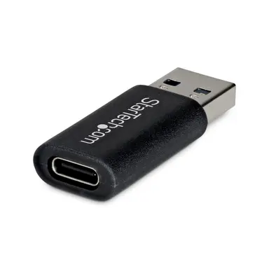 StarTech.com Connect a USB-C Cable or Device to a USB-a Laptop; Slim Design Prevents Obstruct