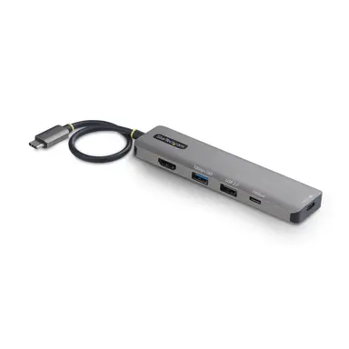 StarTech.com Transform One USB-C Port into 4K 60HZ HDMI, 140W USB-C PD Passthrough, USB-C, an