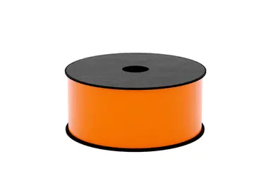 Brother International Corporat 2 in Wide TT Continuous Vinyl Orange Label (Use BMSLPR03XX Ink Ribbons), 2.8MIL, image 4