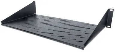 Intellinet Universal 19 Inch Cantilever Shelf for Racks or Cabinets, 2U, 2-Poin