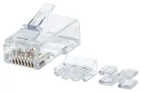 Intellinet Cat6 RJ45 Modular Plug. 50 Gold-Plated Contacts. Three-Prong Terminal for Solid, image 3