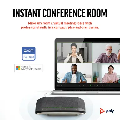 HP Poly Sync 10 USB-a USB-C Speakerphone, image 7