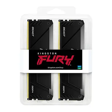 Kingston 64GB 3600MT/S DDR4 CL18 Dimm (KIT OF 2) Fury Beast RGB, image 6
